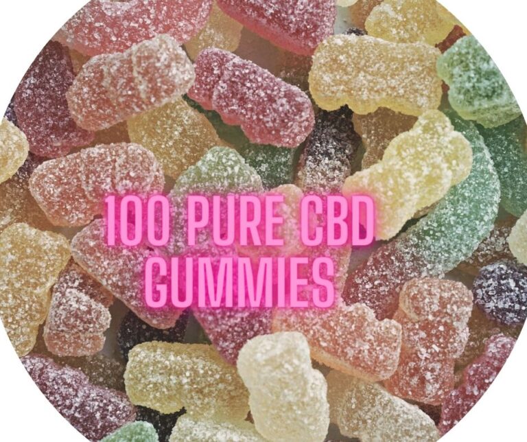 100 pure cbd gummies